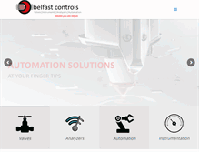 Tablet Screenshot of belfastcontrols.com